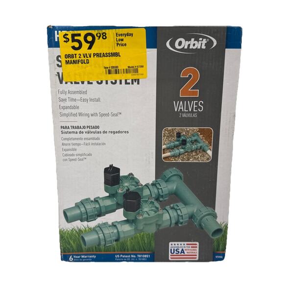 Orbit 57250 Manifold Valve - Green - Picture 1 of 9
